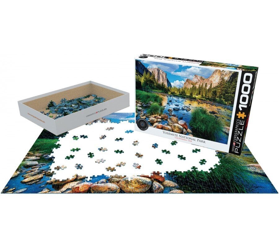 Palapeli Eurographics, 6000-0947, Yosemite National Park, California, 1000 kpl hinta ja tiedot | Palapelit | hobbyhall.fi