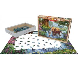 Palapeli Eurographics, 6000-0976, The Fell Ponies, 1000 kpl hinta ja tiedot | Palapelit | hobbyhall.fi