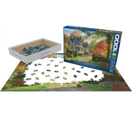 Palapeli Eurographics, 6000-0978, The Blue Country House, 1000 kpl hinta ja tiedot | Palapelit | hobbyhall.fi