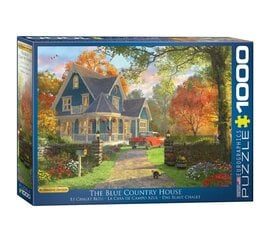 Palapeli Eurographics, 6000-0978, The Blue Country House, 1000 kpl hinta ja tiedot | Palapelit | hobbyhall.fi