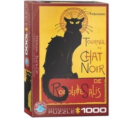 Palapeli Eurographics, 6000-1399, Tournée du Chat Noir, 1000 kpl hinta ja tiedot | Palapelit | hobbyhall.fi