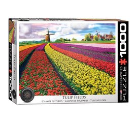 Palapeli Eurographics, 6000-5326, Tulip Fields, 1000 kpl hinta ja tiedot | Palapelit | hobbyhall.fi