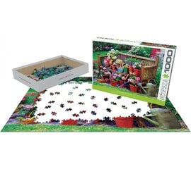 Palapeli Eurographics, 6000-5345, Garden Bench, 1000 kpl hinta ja tiedot | Palapelit | hobbyhall.fi