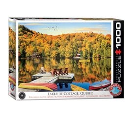 Palapeli Eurographics, 6000-5427, Lakeside Cottage, Quebec, 1000 kpl hinta ja tiedot | Palapelit | hobbyhall.fi