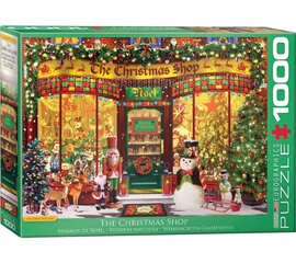 Palapeli Eurographics, 6000-5521, The Christmas Shop, 1000 kpl hinta ja tiedot | Palapelit | hobbyhall.fi