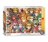 Palapeli Eurographics, 6000-5534, Venetian Masks, 1000 kpl hinta ja tiedot | Palapelit | hobbyhall.fi