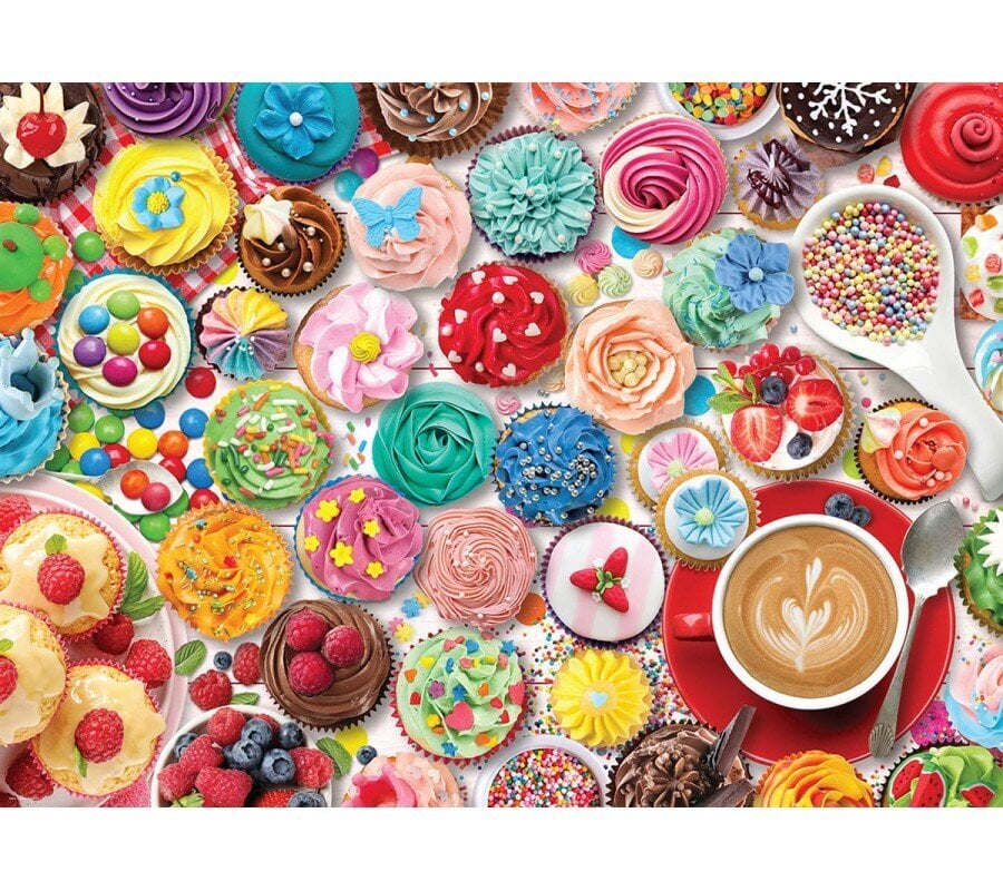 Palapeli Eurographics, 6000-5604, Cupcake Party, 1000 kpl hinta ja tiedot | Palapelit | hobbyhall.fi