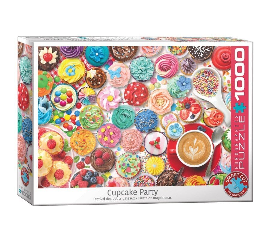 Palapeli Eurographics, 6000-5604, Cupcake Party, 1000 kpl hinta ja tiedot | Palapelit | hobbyhall.fi