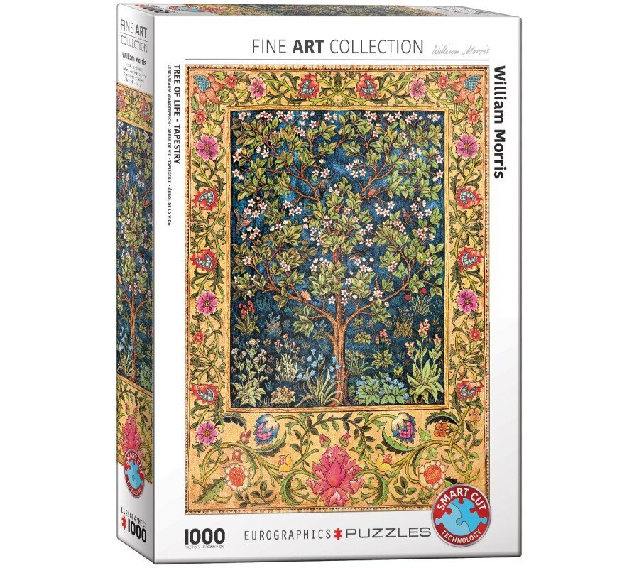 Palapeli Eurographics, 6000-5609, Tree of Life, Tapestry, 1000 kpl hinta ja tiedot | Palapelit | hobbyhall.fi