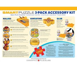 Palapeli Eurographics, 8955-0107, Smart Puzzle 3-Pack Accessory Kit hinta ja tiedot | Palapelit | hobbyhall.fi