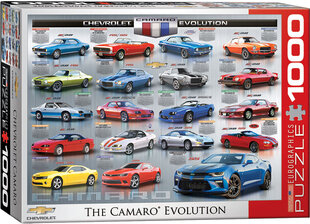 Palapeli Eurographics, 6000-0733, Chevrolet Camaro Evolution, 1000 kpl hinta ja tiedot | Palapelit | hobbyhall.fi