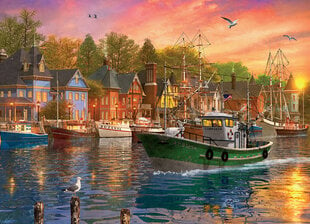 Palapeli Eurographics, 6000-0969, Harbor Sunset, 1000 kpl hinta ja tiedot | Palapelit | hobbyhall.fi