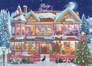 Palapeli Eurographics, 6000-0973, Getting Ready Christmas, 1000 kpl hinta ja tiedot | Palapelit | hobbyhall.fi