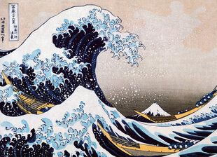 Palapeli Eurographics, 6000-1545, Great Wave off Kanagawa, 1000 kpl hinta ja tiedot | Palapelit | hobbyhall.fi