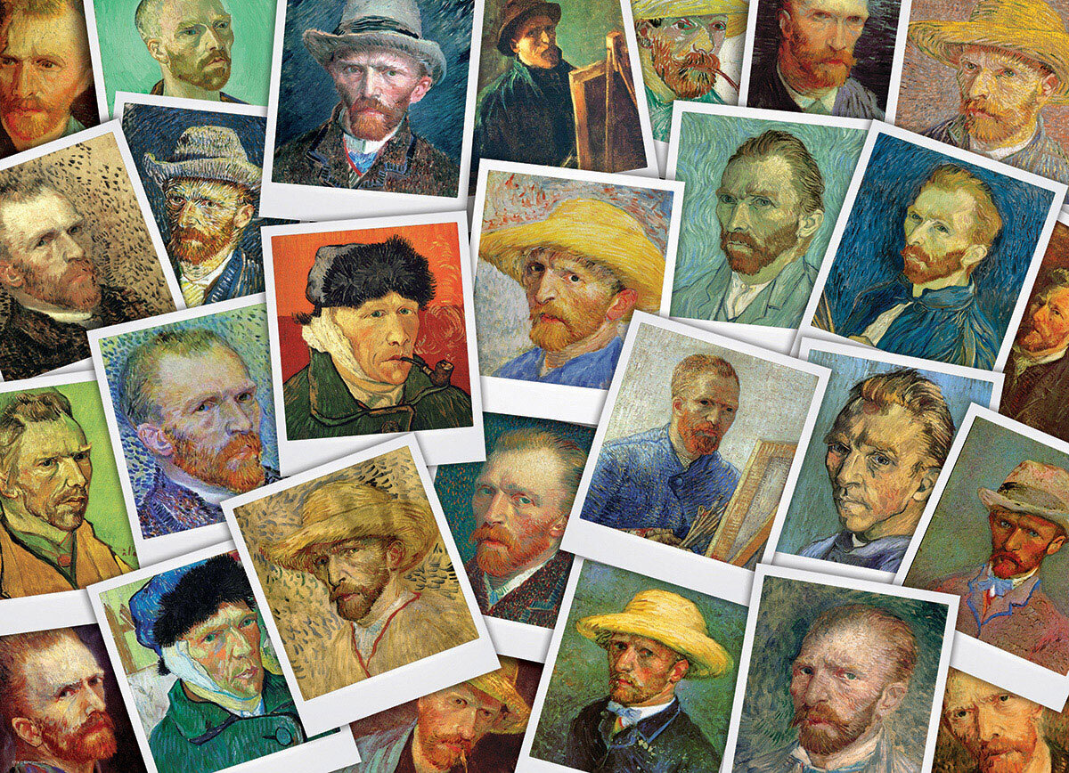 Palapeli Eurographics, 6000-5308, Van Gogh’s Selfies, 1000 kpl hinta ja tiedot | Palapelit | hobbyhall.fi