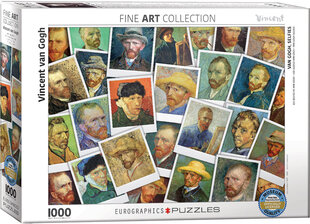 Palapeli Eurographics, 6000-5308, Van Gogh’s Selfies, 1000 kpl hinta ja tiedot | Palapelit | hobbyhall.fi