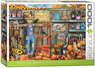 Palapeli Eurographics, 6000-5448, Harvest Time, 1000 kpl hinta ja tiedot | Palapelit | hobbyhall.fi