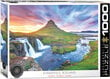 Palapeli Eurographics, 6000-5642, Kirkjufell, Iceland, 1000 kpl hinta ja tiedot | Palapelit | hobbyhall.fi