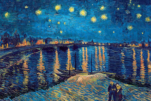 Palapeli Eurographics, 6000-5708, The Starry Night Over The Rhone, 1000 kpl hinta ja tiedot | Palapelit | hobbyhall.fi