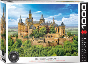 Palapeli Eurographics, 6000-5762, Hohenzollern Castle, Germany, 1000 kpl hinta ja tiedot | Palapelit | hobbyhall.fi