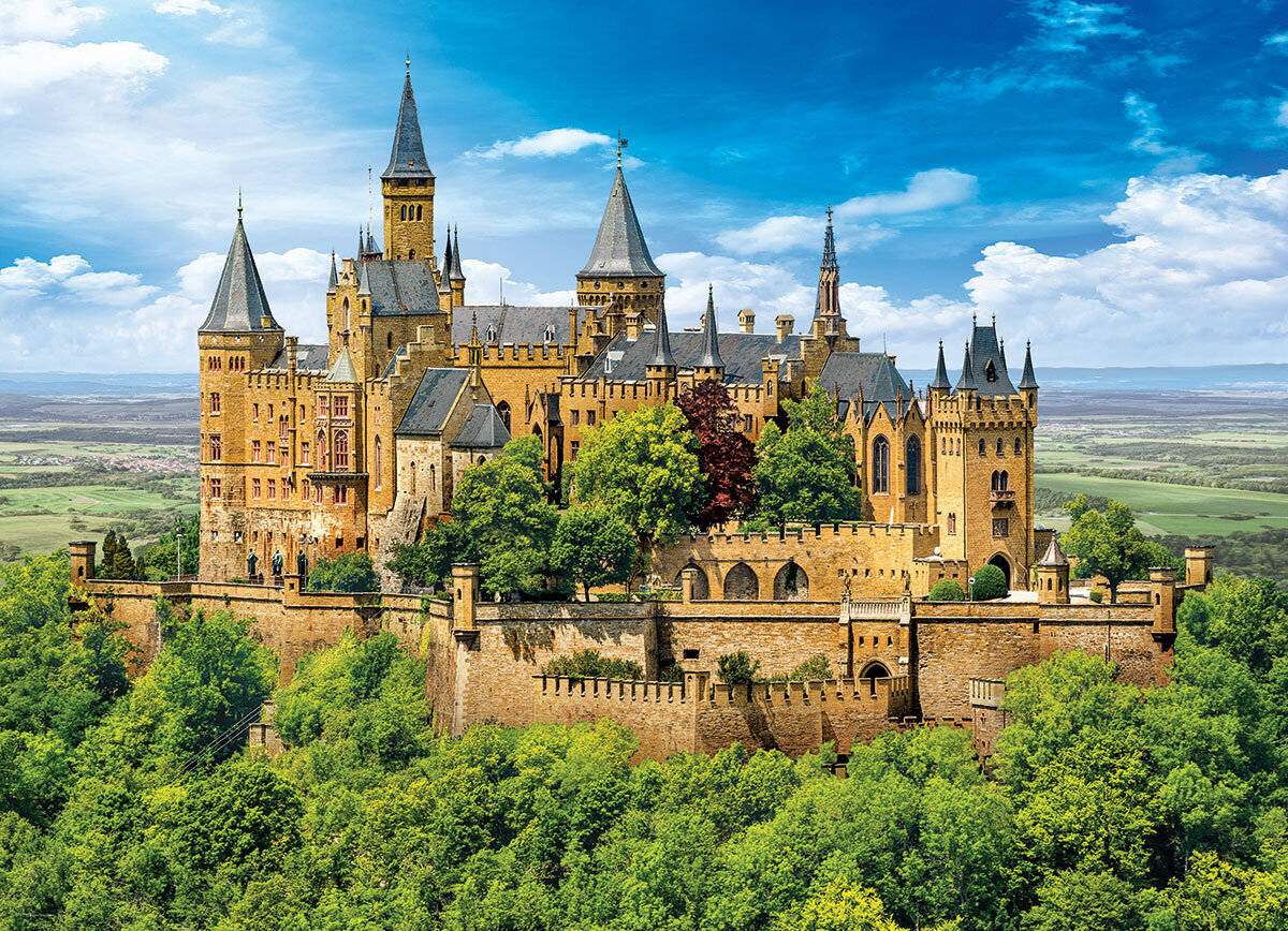 Palapeli Eurographics, 6000-5762, Hohenzollern Castle, Germany, 1000 kpl hinta ja tiedot | Palapelit | hobbyhall.fi