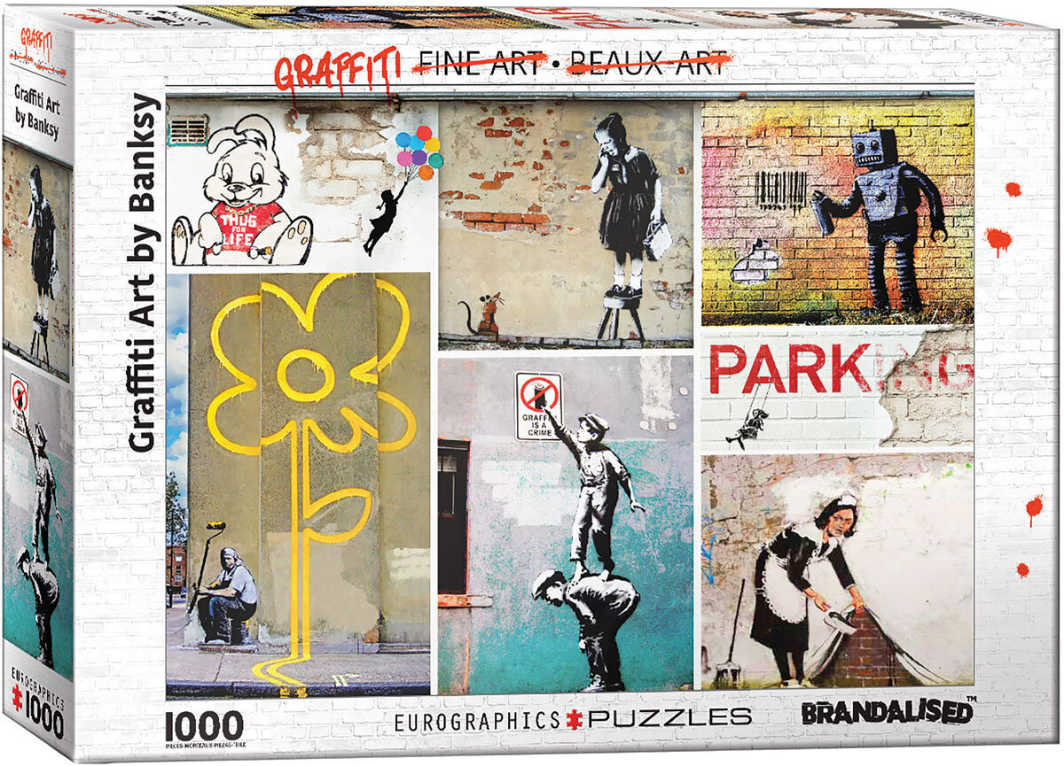 Palapeli Eurographics, 6000-5765, Street Art, 1000 kpl hinta ja tiedot | Palapelit | hobbyhall.fi