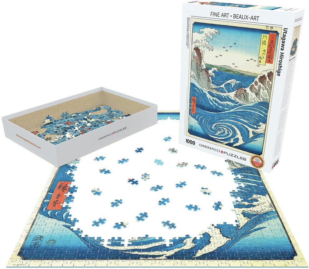 Palapeli Eurographics, 6000-5767, Naruto Whirlpool, 1000 kpl hinta ja tiedot | Palapelit | hobbyhall.fi