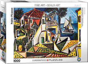 Palapeli Eurographics, 6000-5854, Mediterranean Landscape, 1000 kpl hinta ja tiedot | Palapelit | hobbyhall.fi