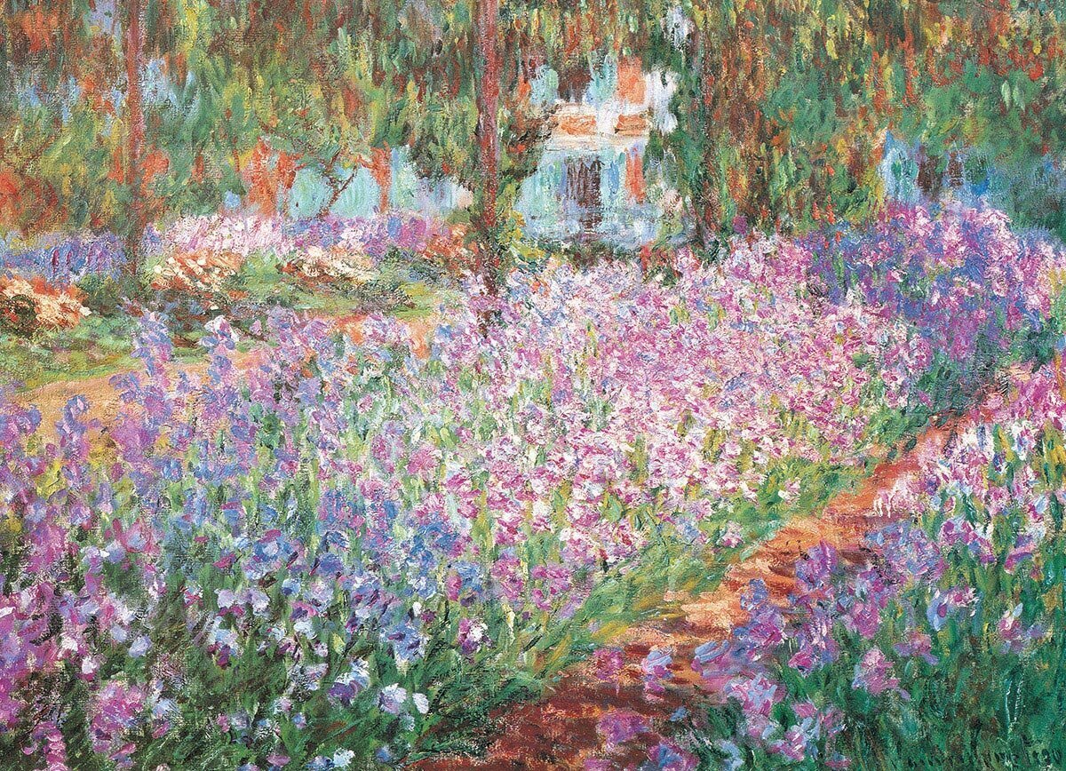 Palapeli Eurographics, 6100-4908, Monet’s Garden, 100 kpl hinta ja tiedot | Palapelit | hobbyhall.fi