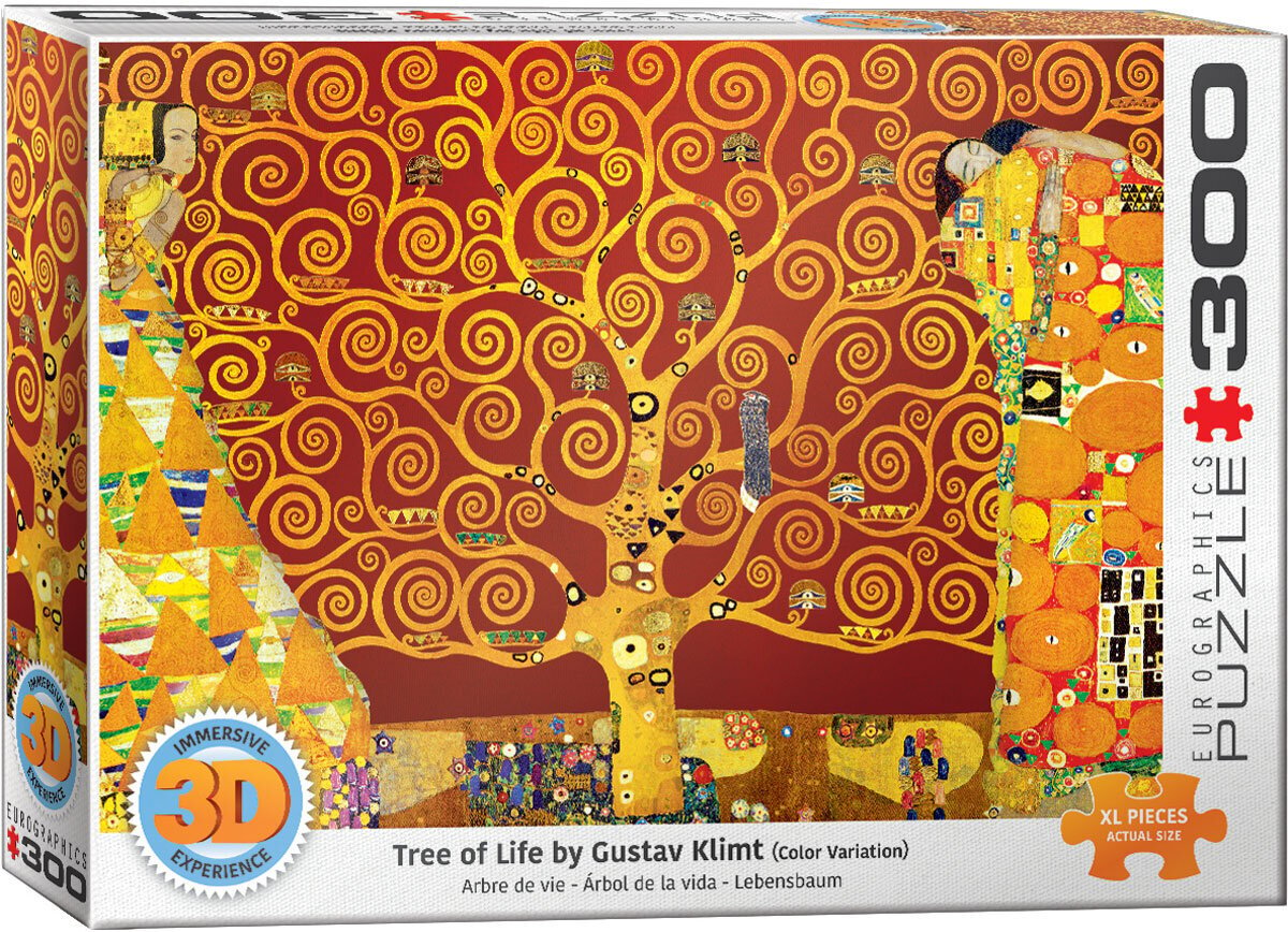 Palapeli Eurographics, 6331-6059, Tree of Life 3D Lenticular, 300 kpl hinta ja tiedot | Palapelit | hobbyhall.fi