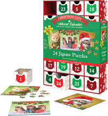 Palapeli Eurographics, 8924-5737, Christmas Cats, 1200 kpl hinta ja tiedot | Palapelit | hobbyhall.fi