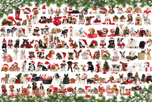 Palapeli Eurographics, 8051-0939, Holiday Dogs, Tin, 1000 kpl hinta ja tiedot | Palapelit | hobbyhall.fi