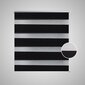 Zebra rullakaihdin 100 x 175 cm musta hinta ja tiedot | Rullaverhot | hobbyhall.fi