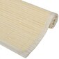 Bambu Tabletti 6 kpl 30 x 45 cm Luonnonväri hinta ja tiedot | Pöytäliinat, tabletit ja lautasliinat | hobbyhall.fi