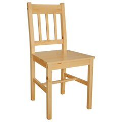 vidaXL Ruokapöydän tuolit 6 kpl mänty hinta ja tiedot | Ruokapöydän tuolit | hobbyhall.fi
