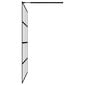 vidaXL Walk-in Suihkun seinäke kirkas karkaistu lasi 140x195 cm hinta ja tiedot | Suihkuseinät ja -ovet | hobbyhall.fi