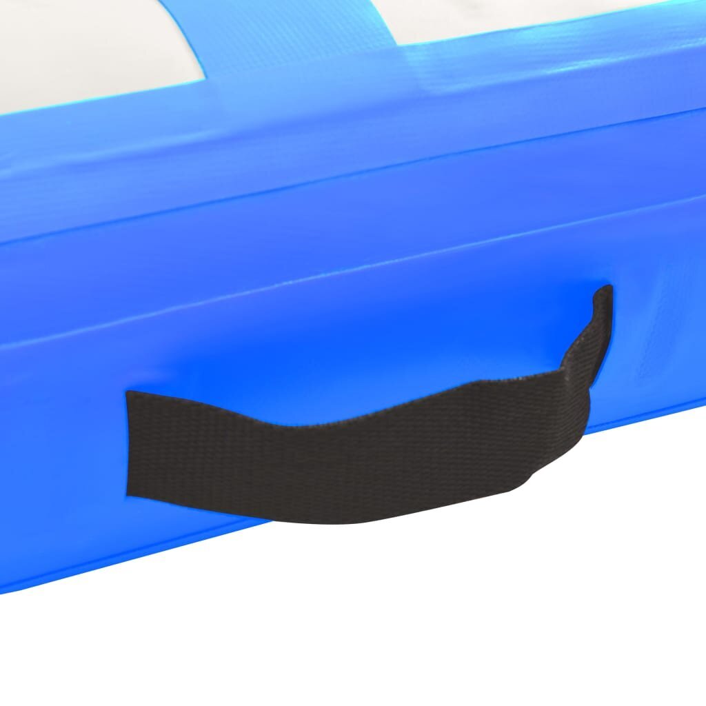 vidaXL Täytettävä voimistelumatto pumpulla 60x100x10 cm PVC sininen hinta ja tiedot | Joogamatot | hobbyhall.fi