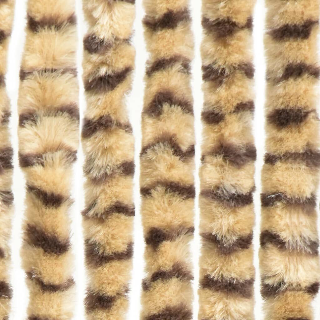 vidaXL Hyönteisverho beige ja ruskea 100x220 cm Chenille hinta ja tiedot | Hyttysverkot | hobbyhall.fi