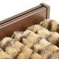 vidaXL Hyönteisverho beige ja ruskea 100x220 cm Chenille hinta ja tiedot | Hyttysverkot | hobbyhall.fi