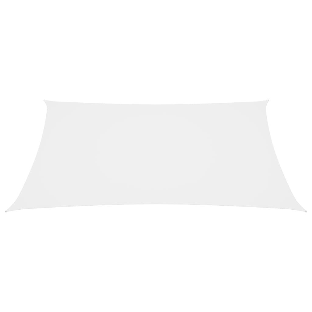 vidaXL Aurinkopurje Oxford-kangas suorakaide 3x4 m valkoinen hinta ja tiedot | Aurinkovarjot ja markiisit | hobbyhall.fi