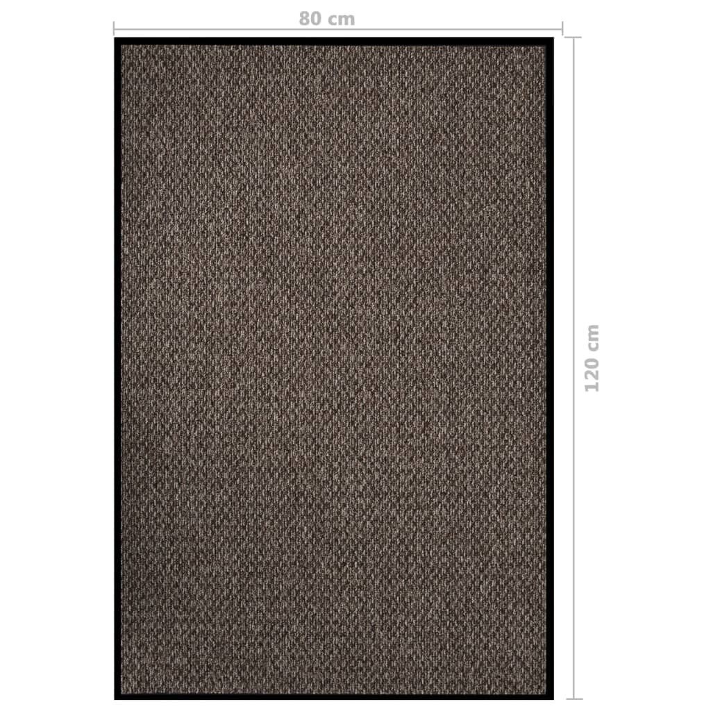 vidaXL Ovimatto beige 80x120 cm hinta ja tiedot | Ovimatot | hobbyhall.fi