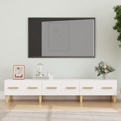 vidaXL TV-taso valkoinen 150x34,5x30 cm tekninen puu hinta ja tiedot | TV-tasot | hobbyhall.fi