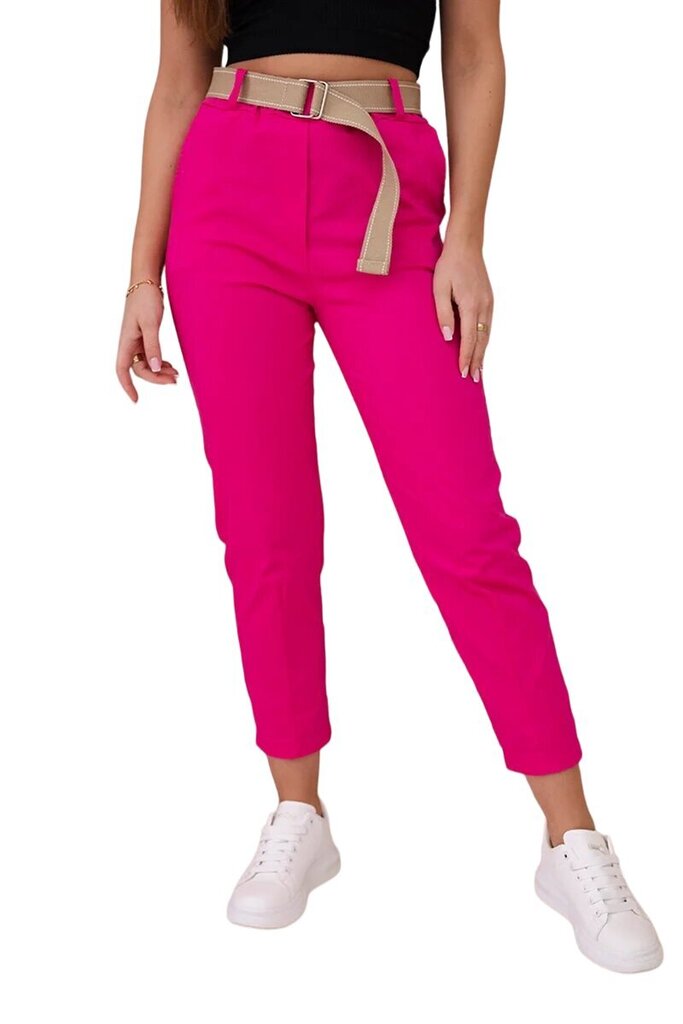 Naisten vaaleanpunaiset housut Lively 28009-53968-Universaali hinta ja tiedot | Naisten vapaa-ajan housut | hobbyhall.fi