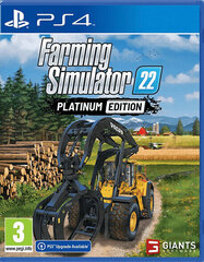 Farming Simulator 22 Platinum Edition PS4 hinta ja tiedot | Tietokone- ja konsolipelit | hobbyhall.fi