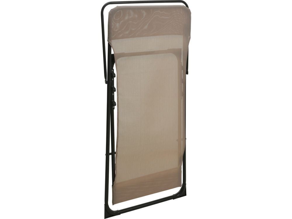 Kokoontaittuva rantatuoli, 86 x 58 x 90 cm, beige hinta ja tiedot | Retkeilyvarusteet | hobbyhall.fi