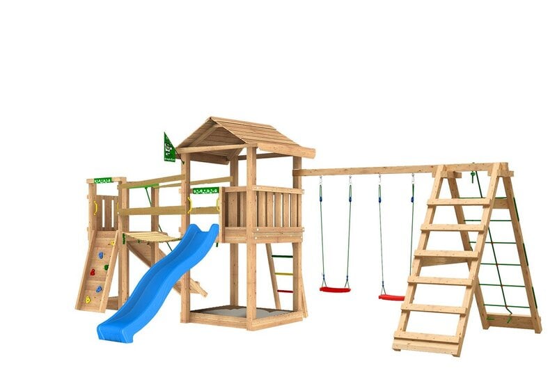 Lasten leikkipaikka Jungle Gym House Clutter Bridge 2 Climb