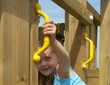 Lasten leikkipaikka Jungle Gym Lodge 2-Climb hinta ja tiedot | Lasten leikkimökit ja -teltat | hobbyhall.fi