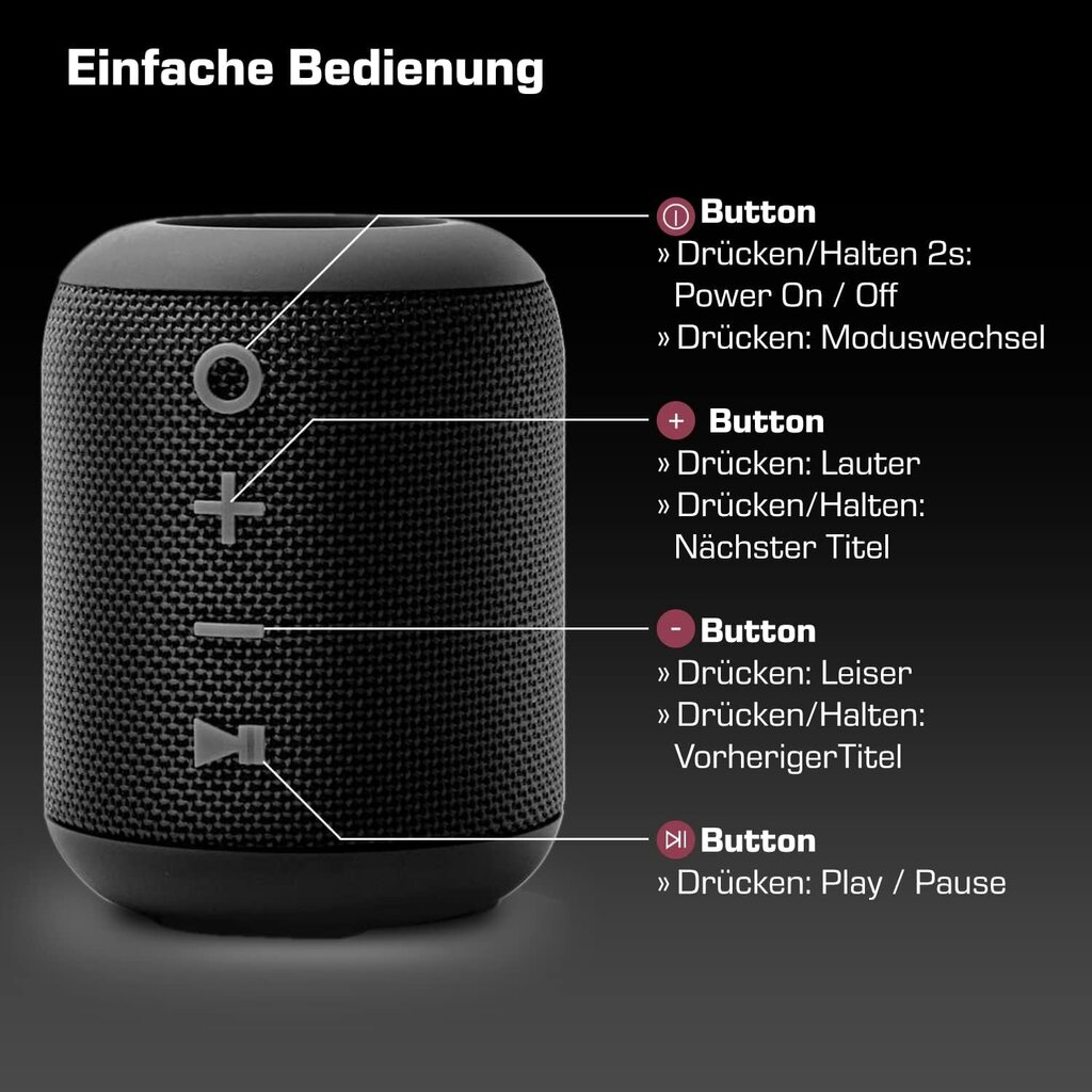 Dockin D Mini Bluetooth-kaiutin hinta ja tiedot | Kaiuttimet | hobbyhall.fi