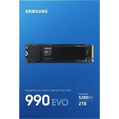 Samsung 990 EVO NVMe M.2 SSD 2TB hinta ja tiedot | Kovalevyt | hobbyhall.fi