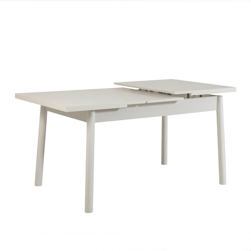 Ruokapöytä Asir, 153x75x75cm, valkoinen hinta ja tiedot | Ruokapöydät | hobbyhall.fi